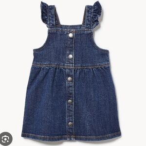 Joe Fresh Denim Pinafore Dress